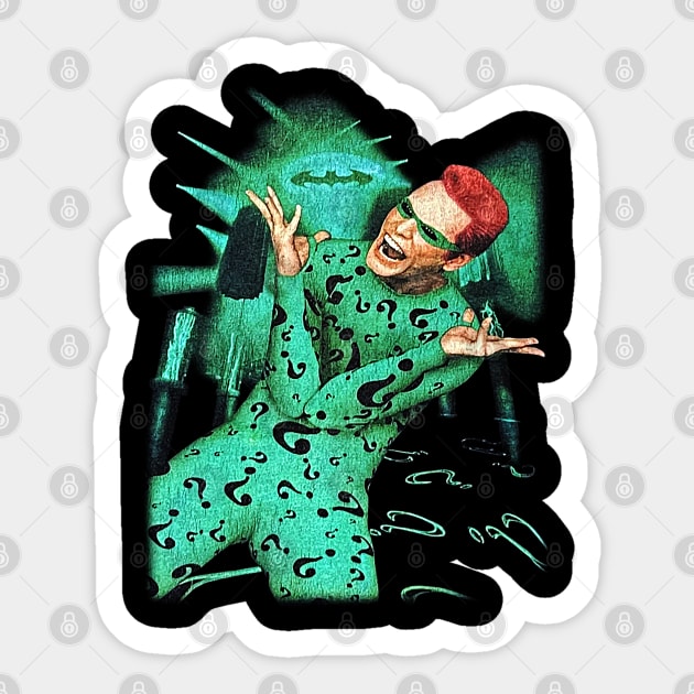 Batman Forever - Riddler Sticker by nicklower